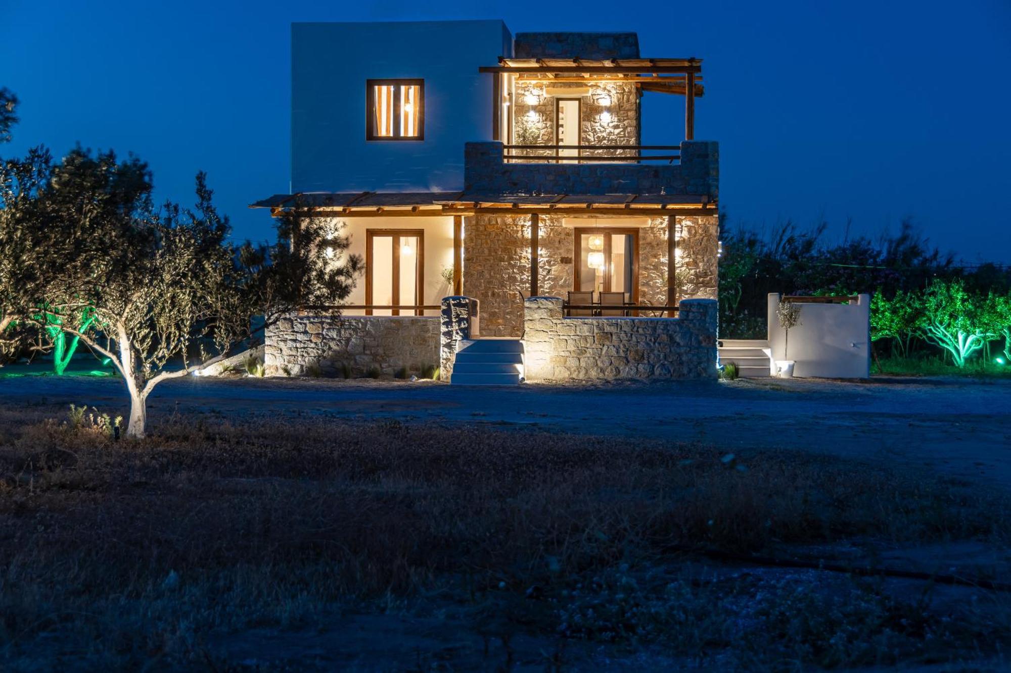 Naxos Beachwalk Villa Plaka Maragkas Exterior photo